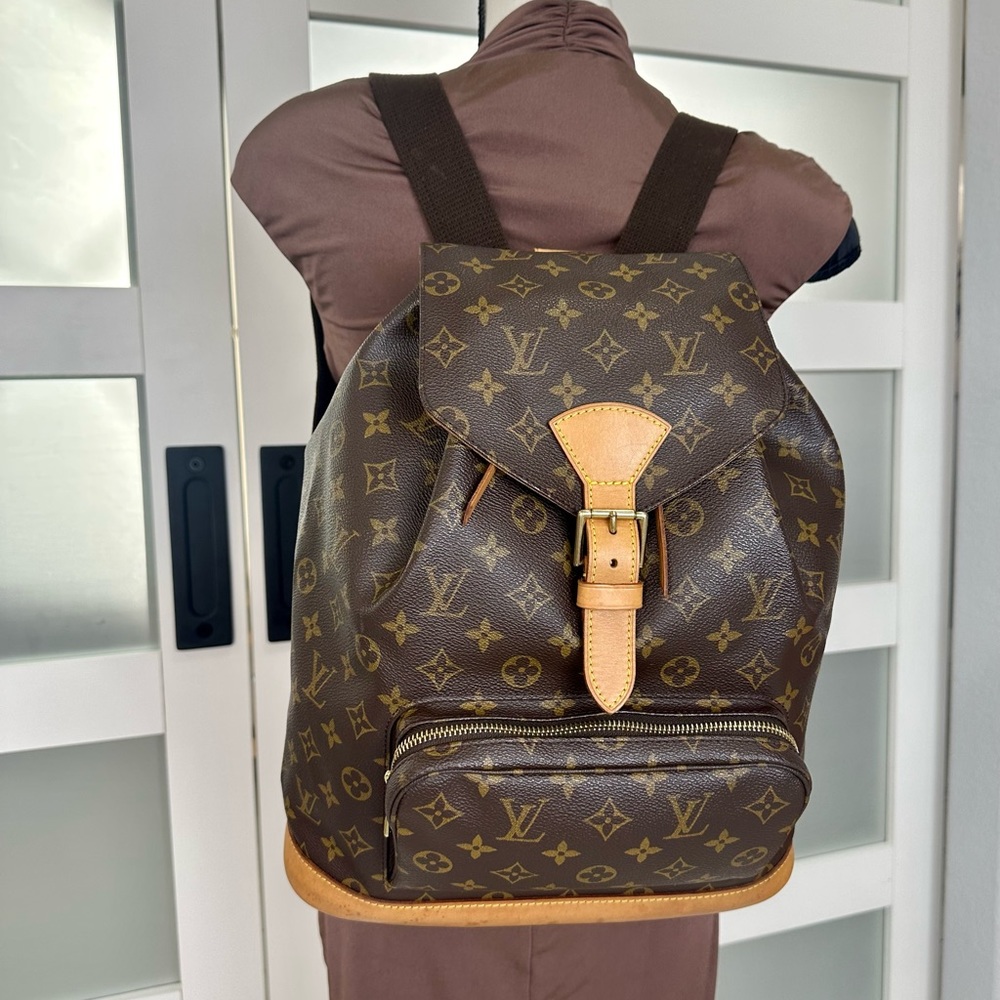 ❗️SOLD❗️Louis Vuitton Montsouris GM Large Backpack